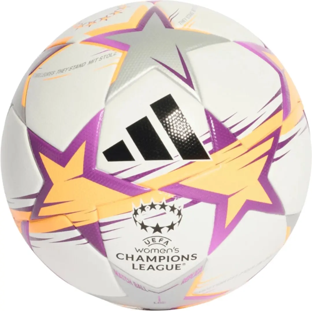 adidas UEFA Womens Champions League FIFA Quality Ball, Unisex, Wit, Bal naar voe