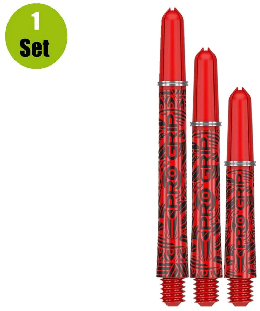 Target Pro Grip Shaft 380003 - 3 Stuks - Rood