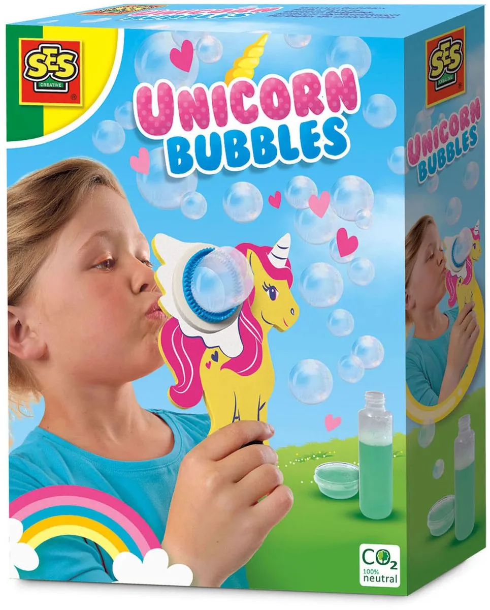 SES Creative Unicorn Bubbles Bellenblaassop