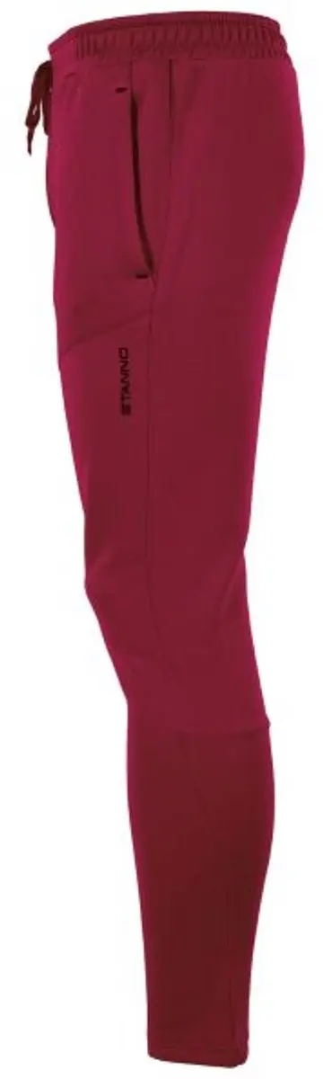 Stanno Plaza Pants Sportbroek L - Dark Bordeaux Rood