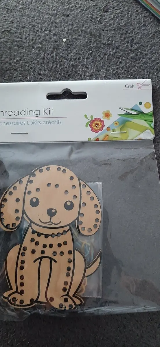 Craft Threading Kit Houten Borduurdier - 3 Kleuren