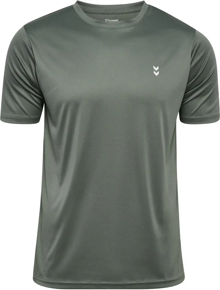 Hummel Pulse Training T-shirt Heren - L - Castor Gray