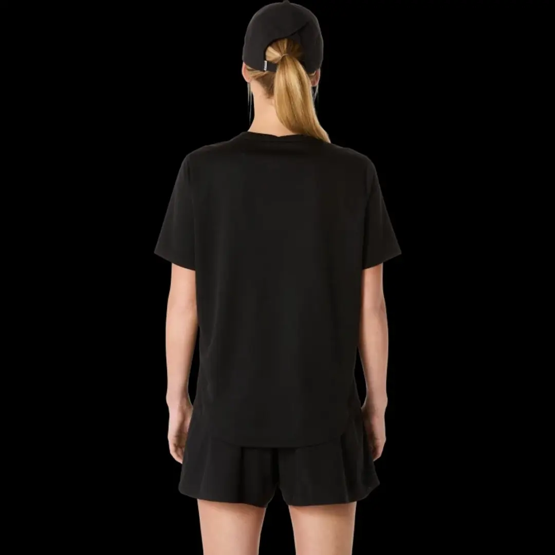 ASICS Core SS Hardloop T-shirt Dames - L - Zwart