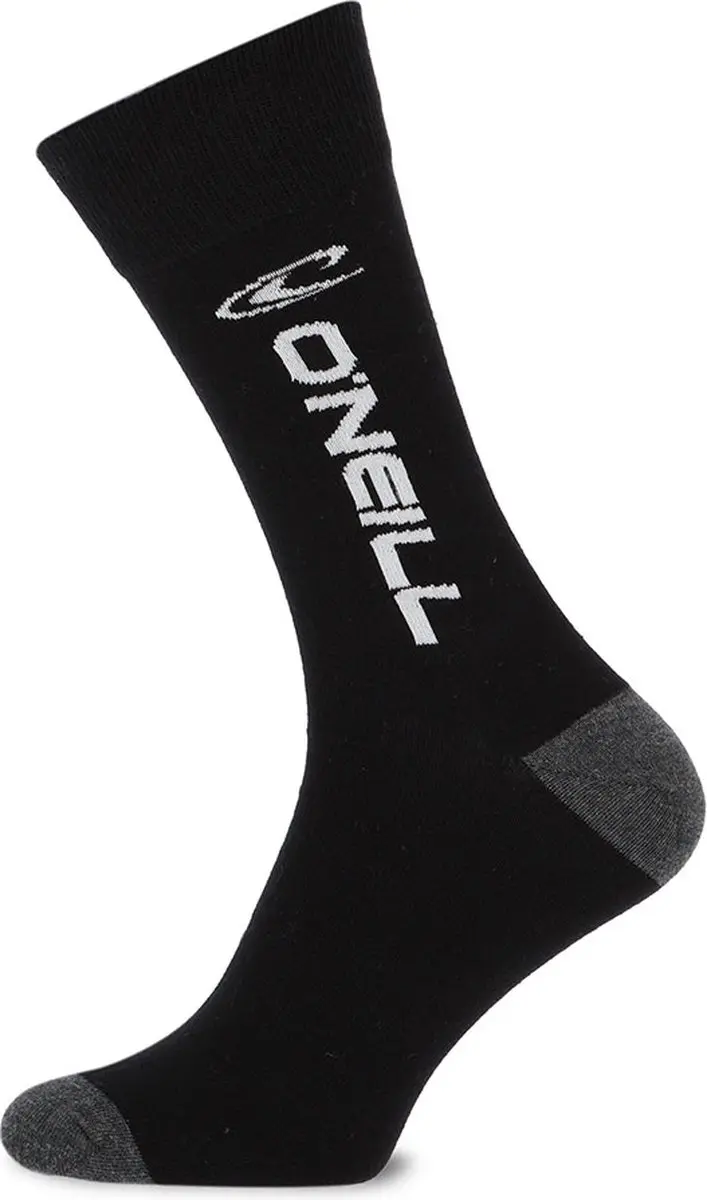 O'Neill Casual Sokken 6-Pack - Heren - Zwart/ Oranje - 43-46