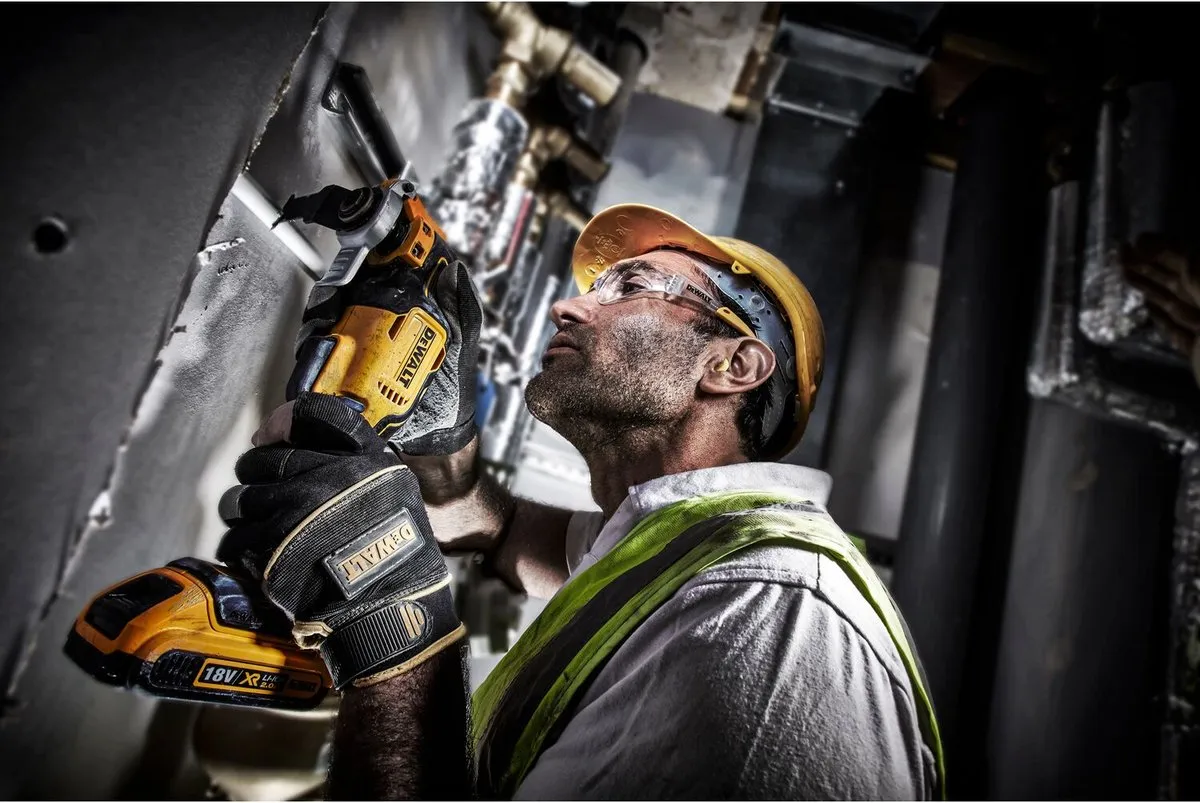 DeWalt DCS356E1T Accu Multitool 18V XR - 1.7Ah Powerstack - TSTAK - afbeelding 6 van 6