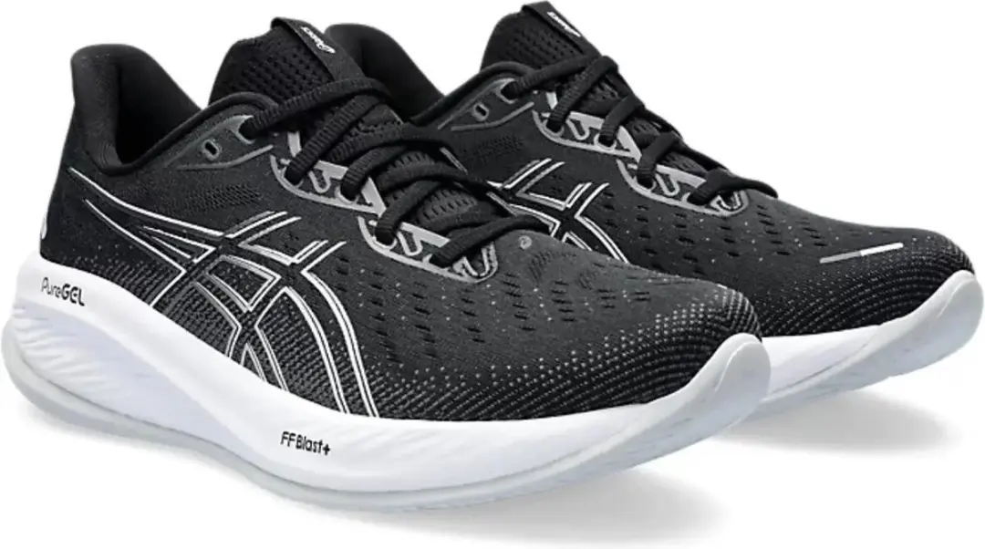 ASICS Gel-Cumulus 26 Hardloopschoen 49 - Zwart/Wit - afbeelding 6 van 6
