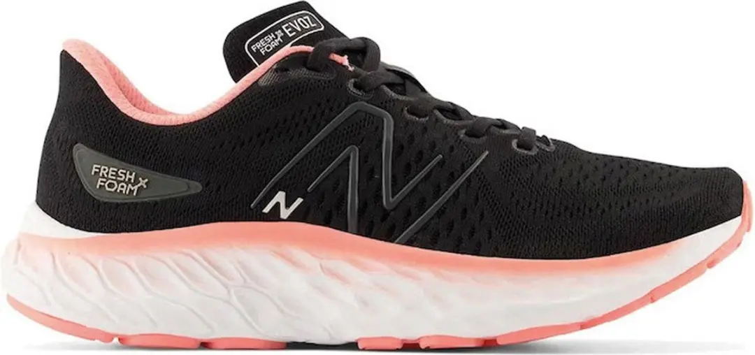 New Balance EVOZ Sportschoenen Vrouwen 37 - Zwart/roze-oranje