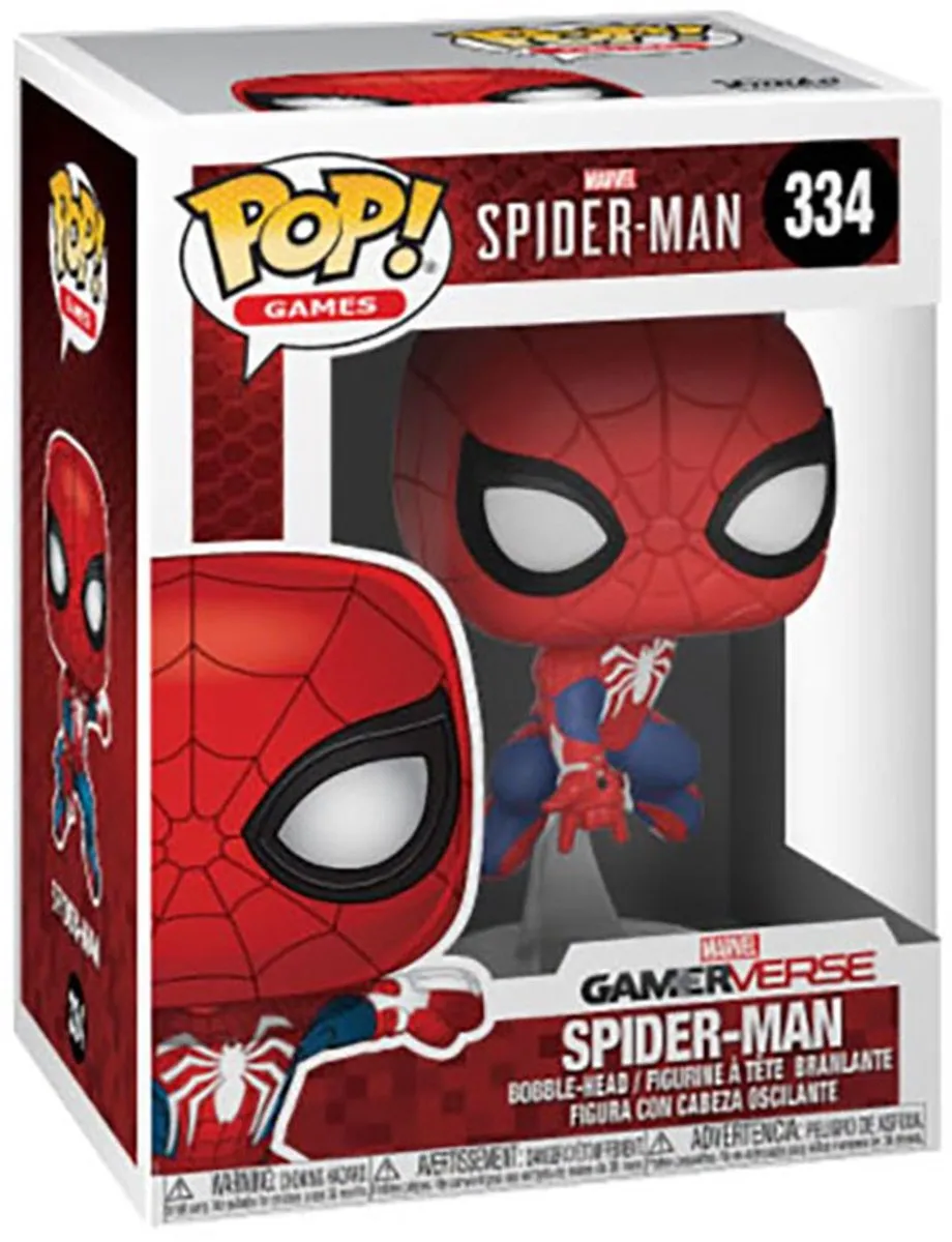 Funko Pop Games Spider-Man #334 - 29318 - Multicolor