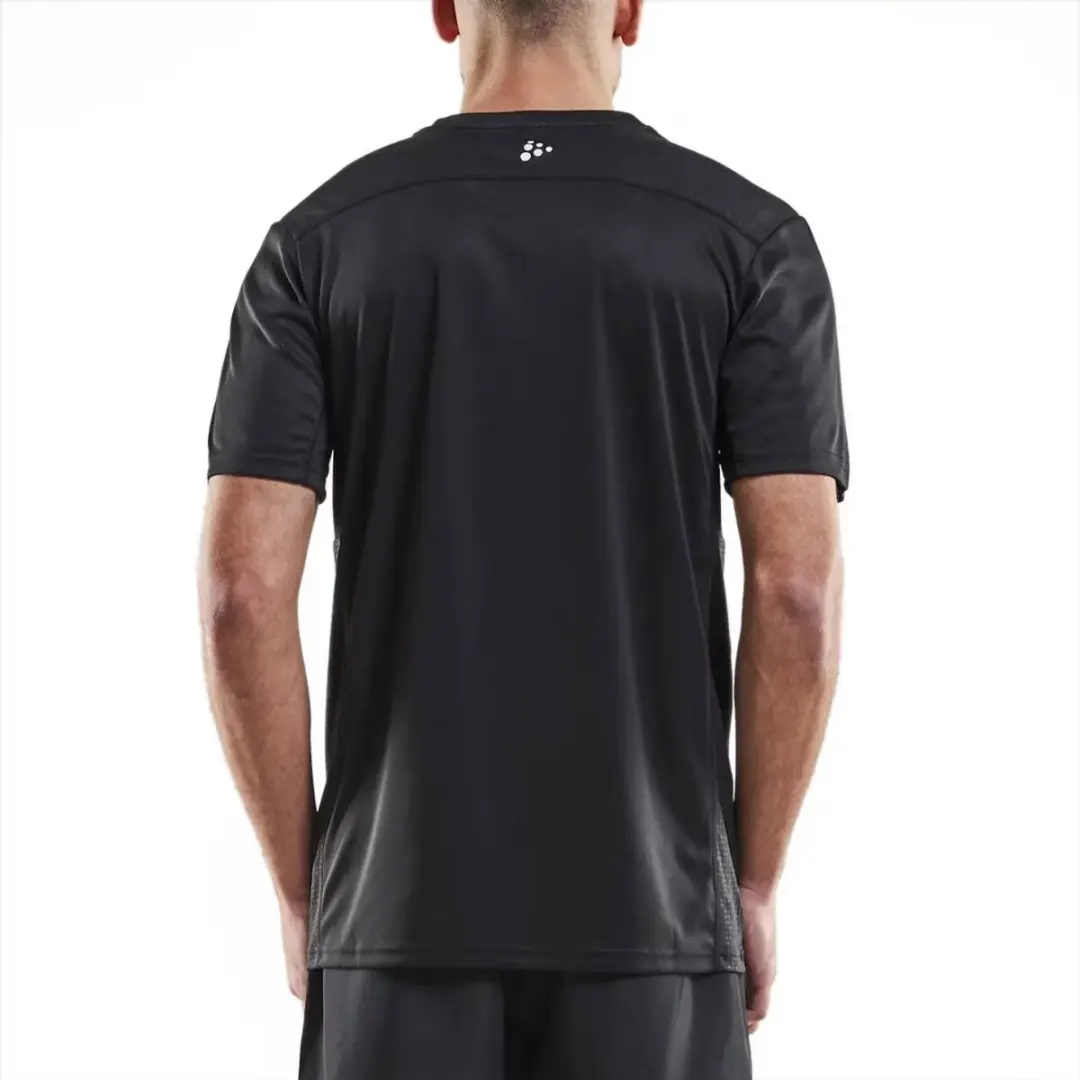Craft Rush Running T-Shirt Heren - XS - Zwart
