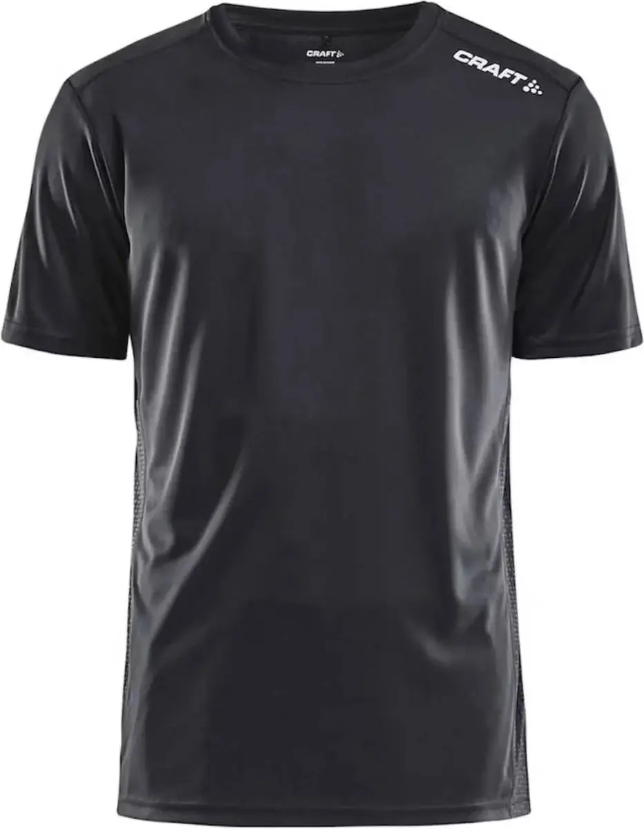 Craft Rush Running T-Shirt Heren - XS - Zwart