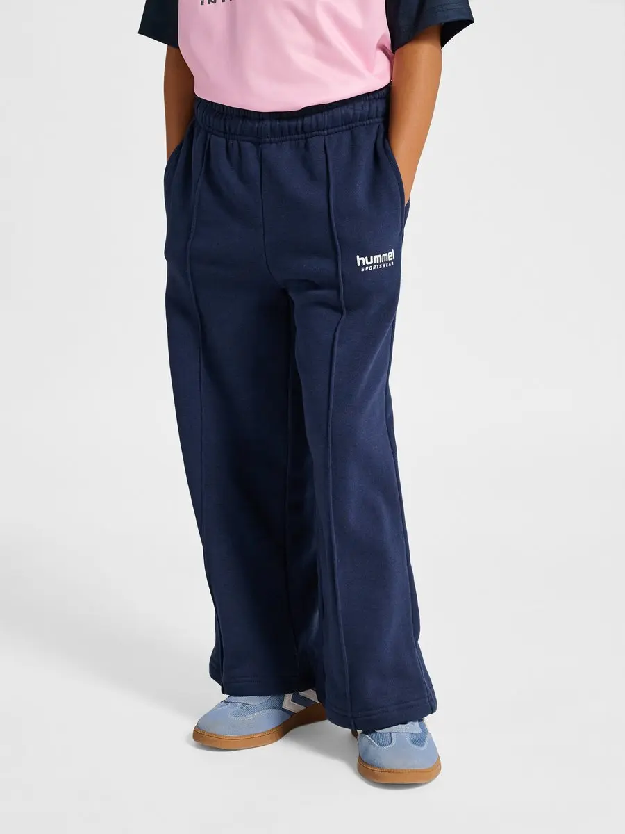 Hummel HMLJR Loose WL Pintug Kinderjoggingbroek - Dress Blues
