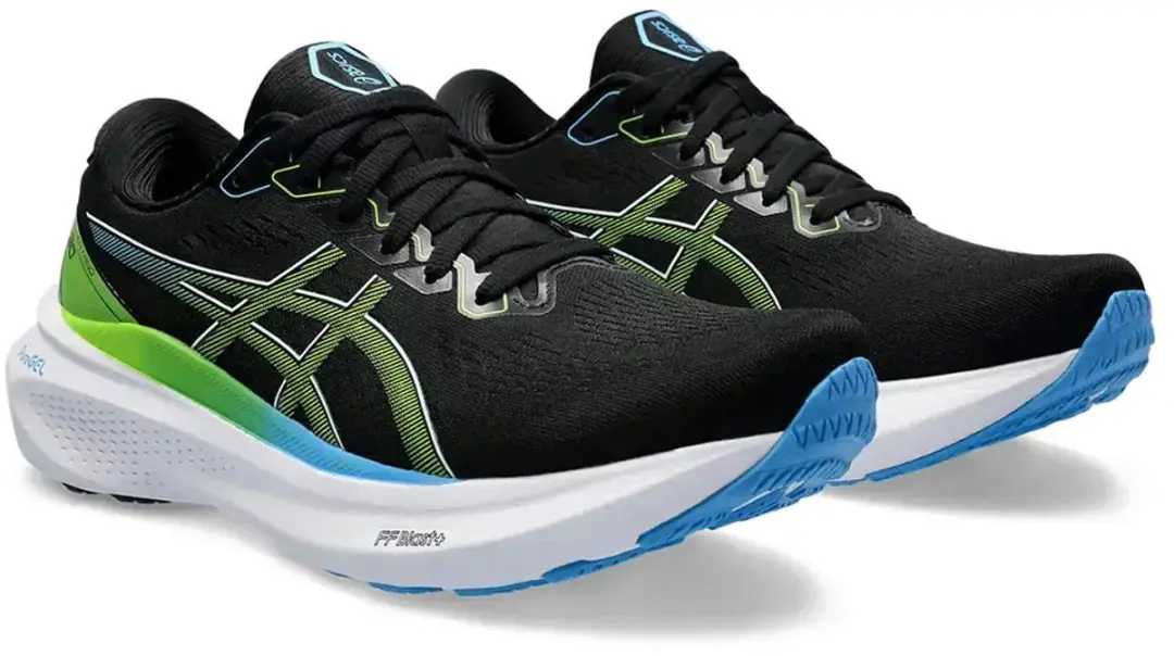 ASICS GEL-KAYANO 30 Hardloopschoen 39 - Zwart/Groen