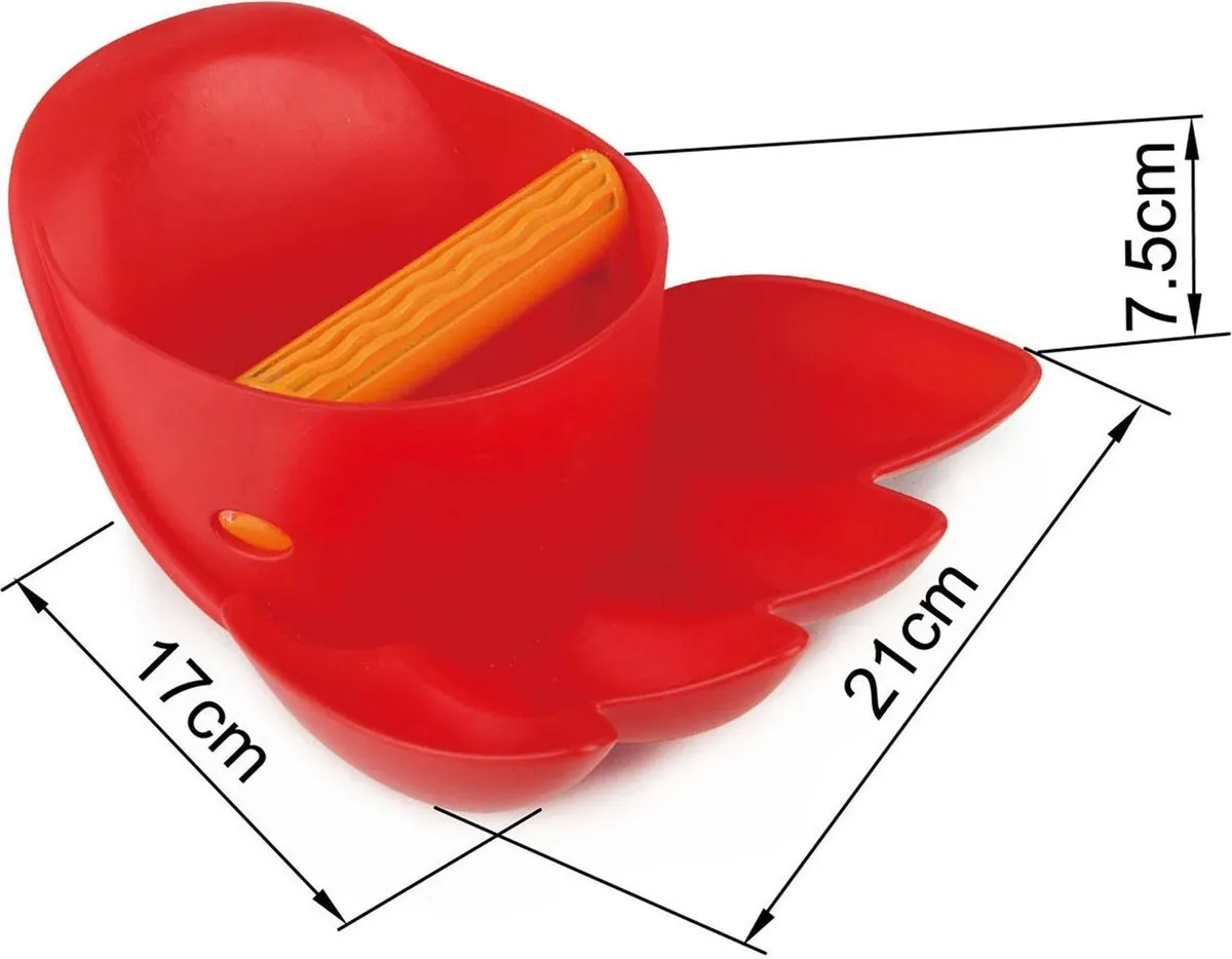 Hape Graafklauw - Rood