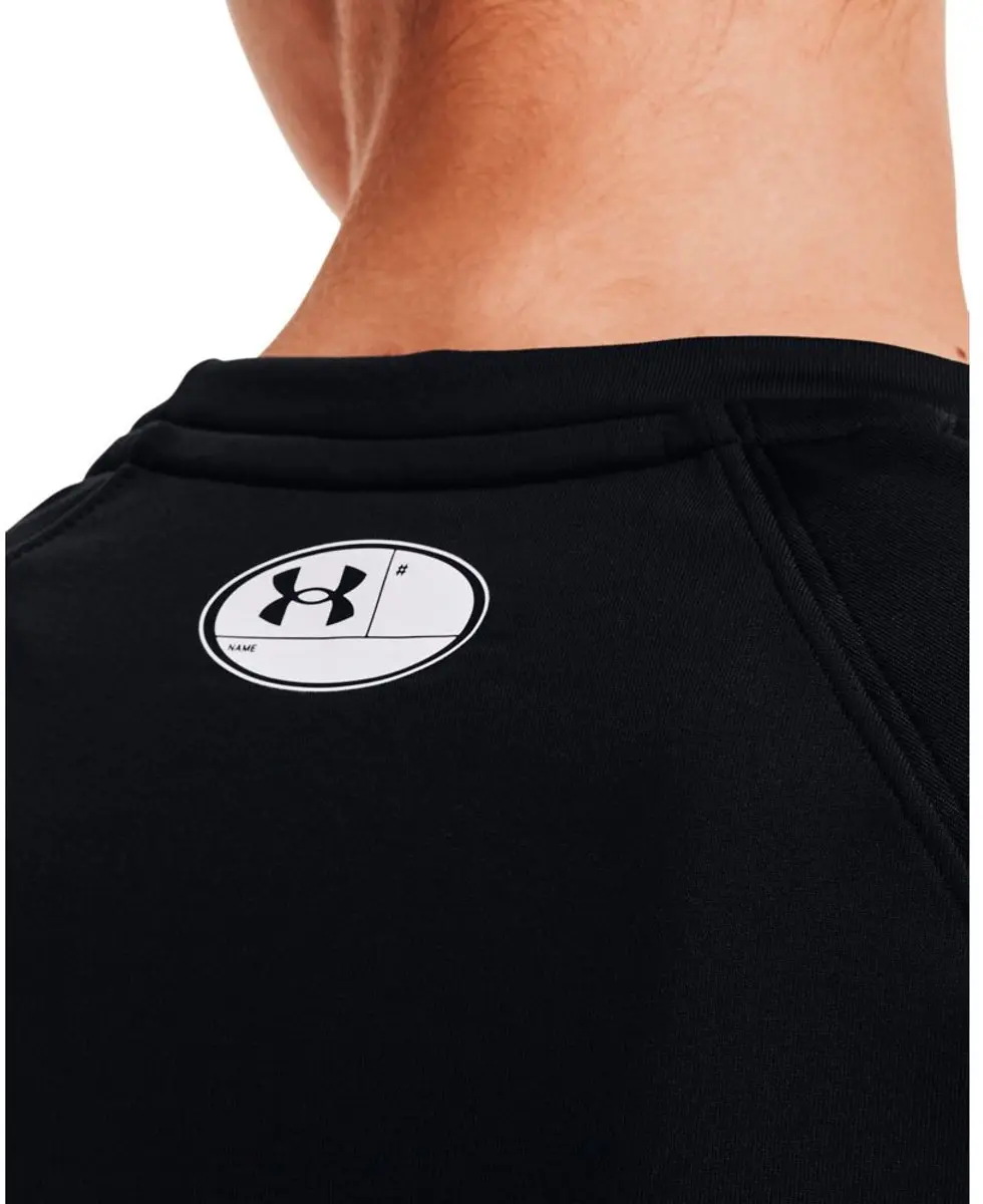 Under Armour UA CG Authentics Crew Dames Sportshirt - XS - Zwart - afbeelding 6 van 6