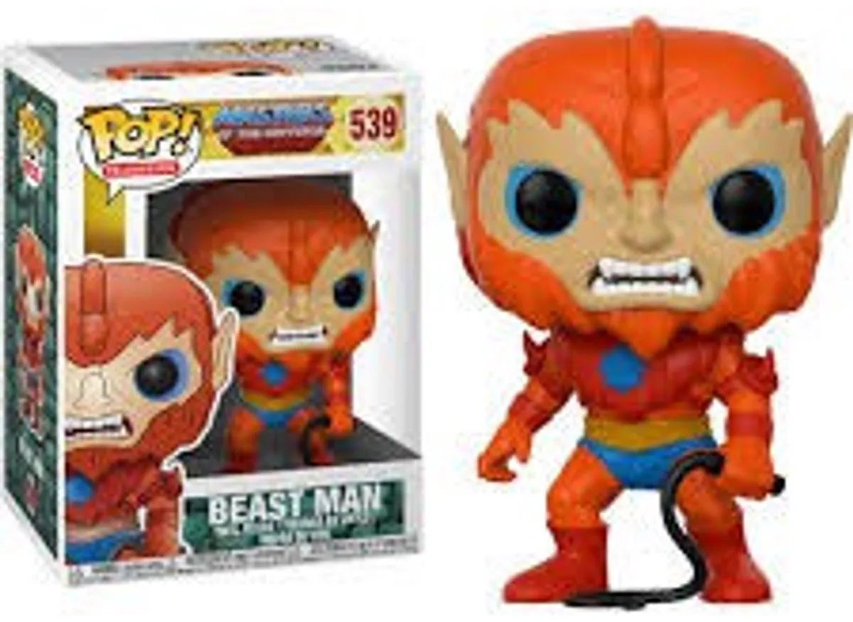 Funko Pop! Beast Man #539 Verzamelfiguur - Masters of the Universe - 10cm - Multi