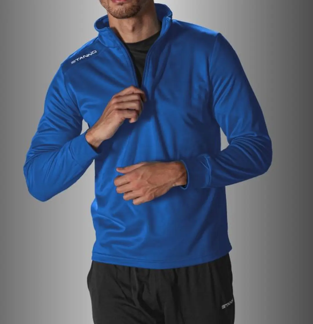 Stanno Field Half Zip Top - L - Blauw
