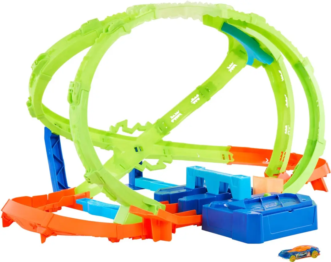 Hot Wheels Stunt Tracks Hypersphere Crash JMG48 - Meerkleurig - afbeelding 6 van 6