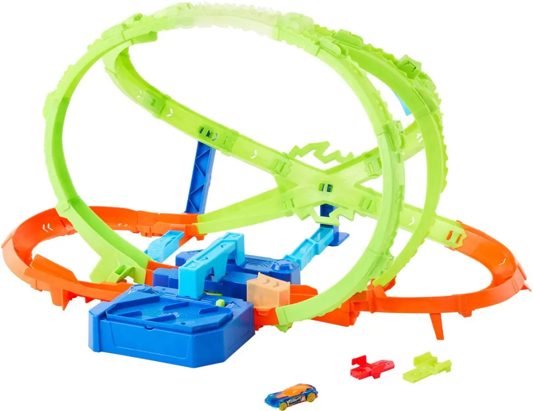 Hot Wheels Stunt Tracks Hypersphere Crash JMG48