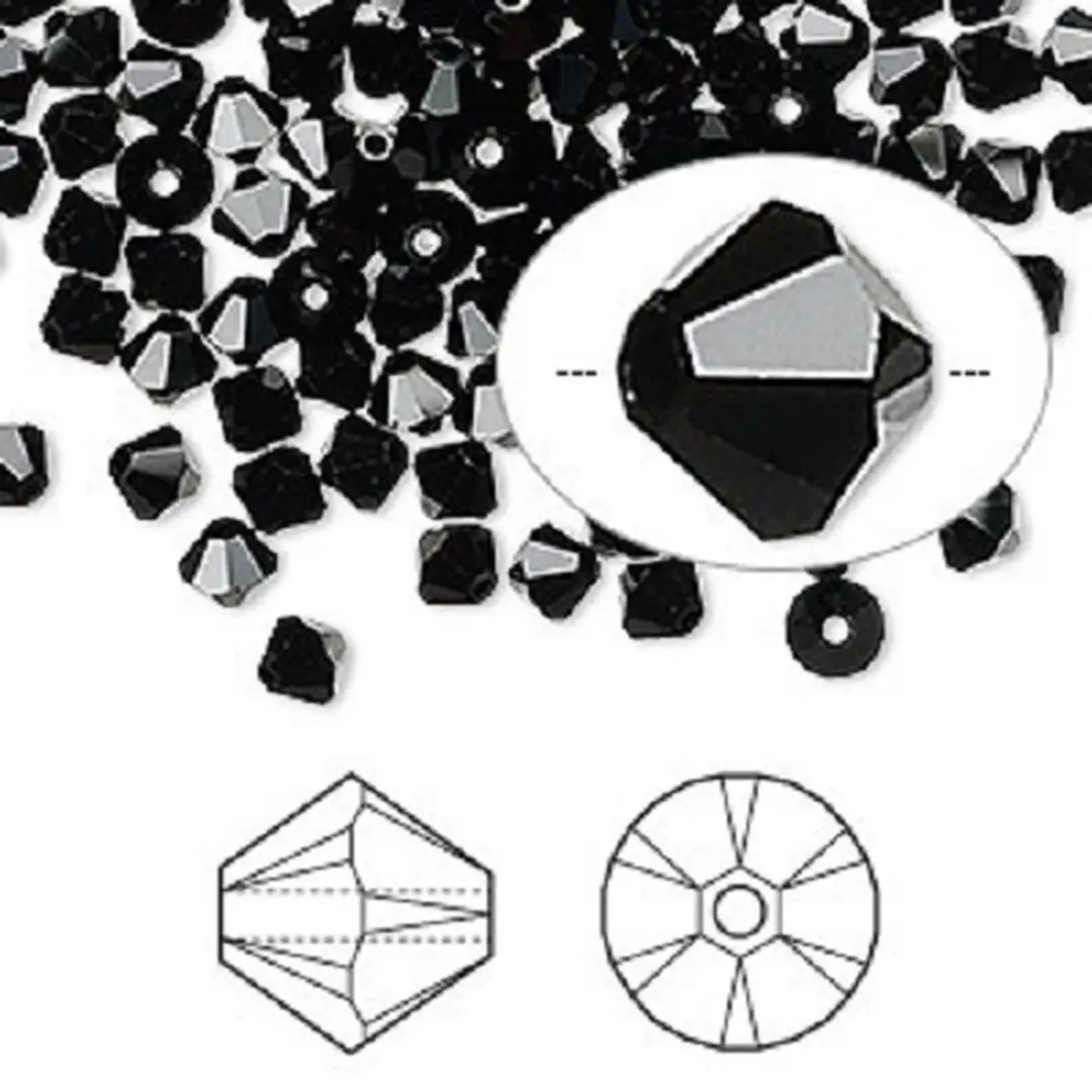Swarovski Elements Xilion Bicone 4mm