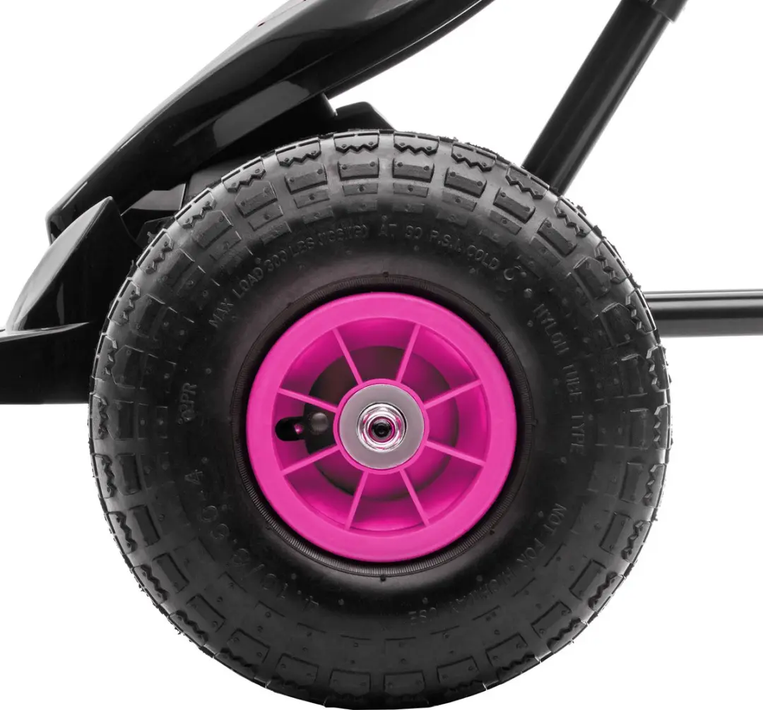 Homcom Trap Skelter Roze/Zwart 121x58x61cm