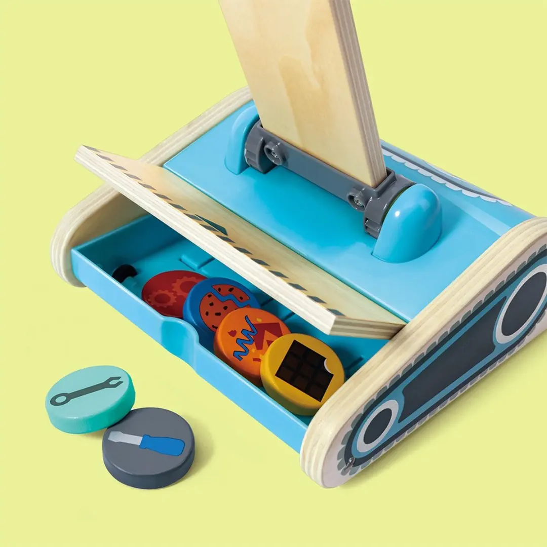 Hape Stofzuiger Robot Speelgoedset 7-delig