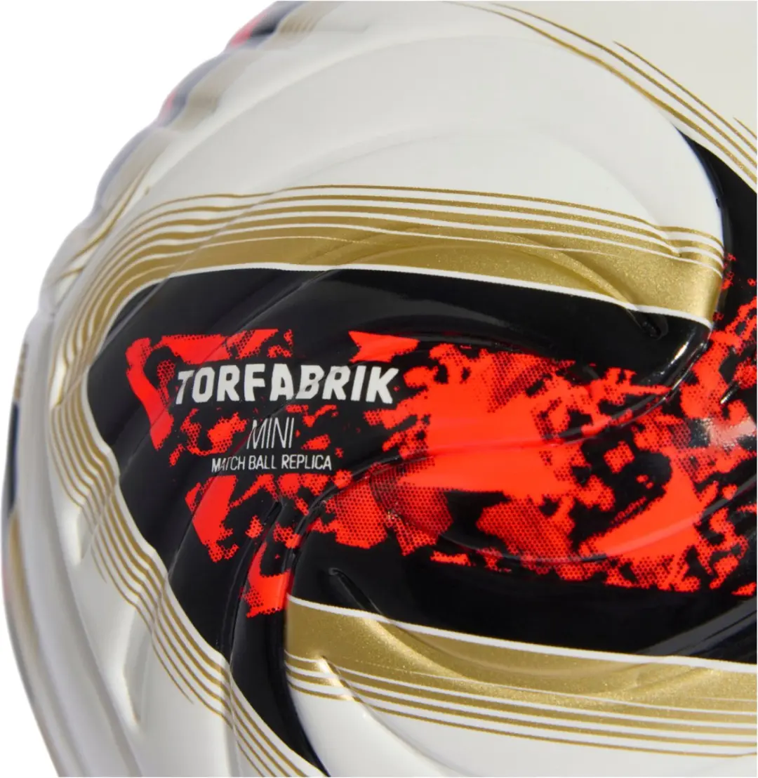 adidas Bundesliga 26/27 Torfabrik Mini Bal - Maat 1 - Wit