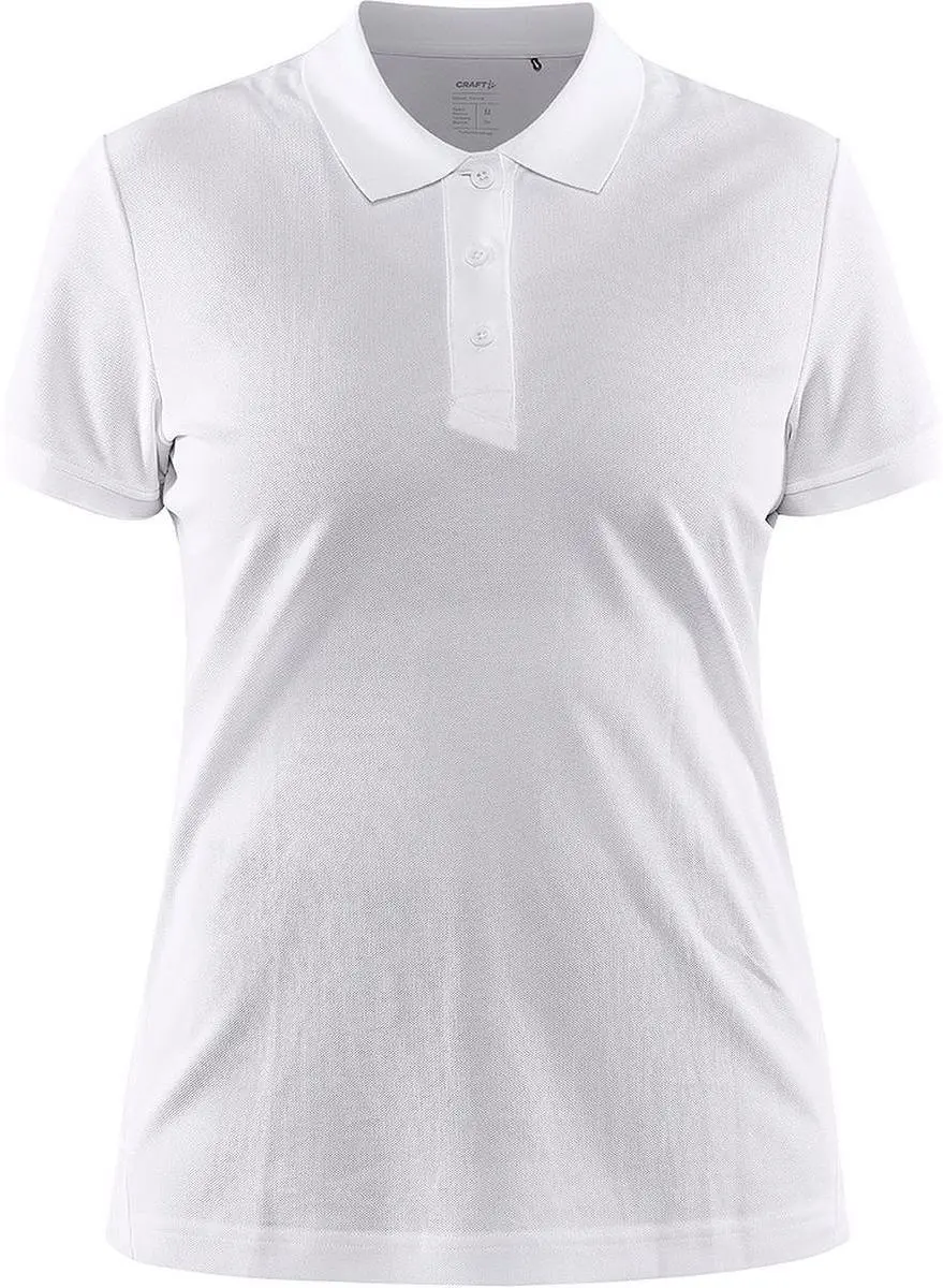 Craft Unify Polo Dames L - Wit