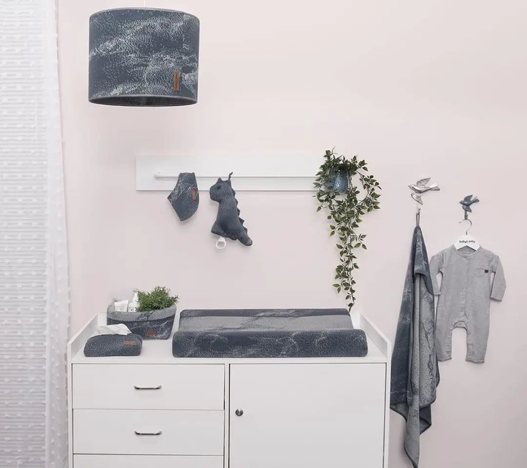 Baby's Only Gebreid Muziekdoos Dino Marble - Oud Roze/Classic Roze