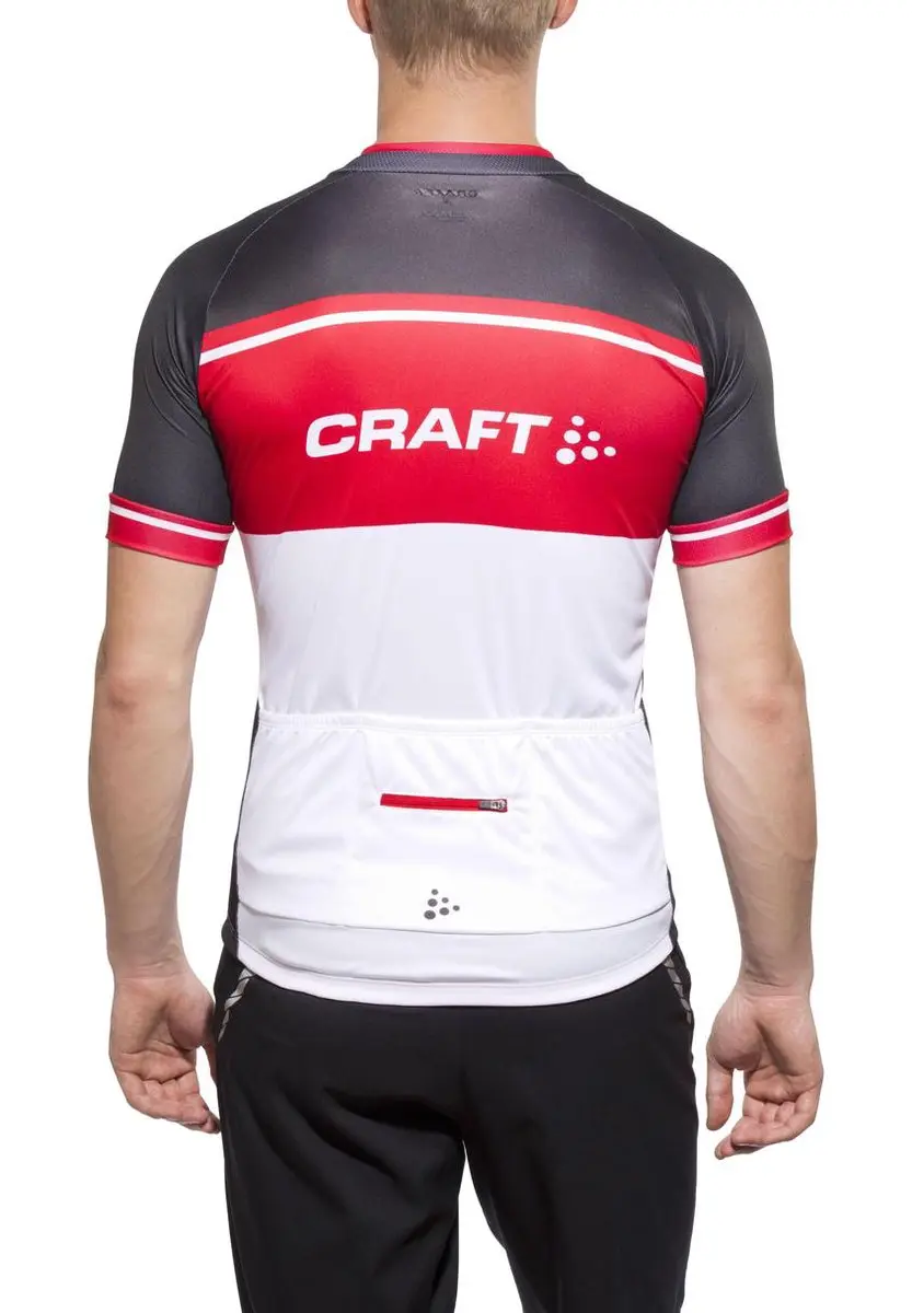 Craft Classic Logo Jersey Heren - Wit M