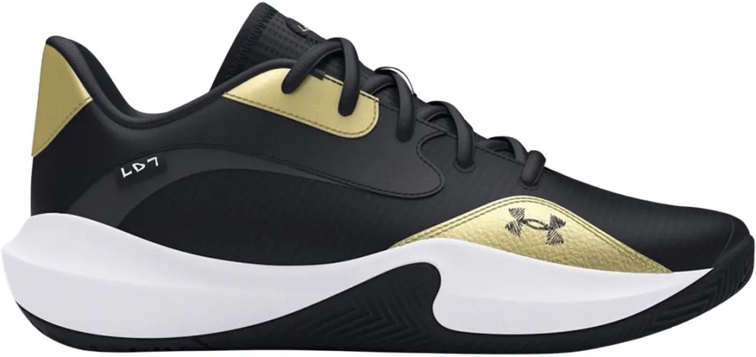 Under Armour Lockdown 7 Low Sportschoenen 44.5 - Zwart/Goud