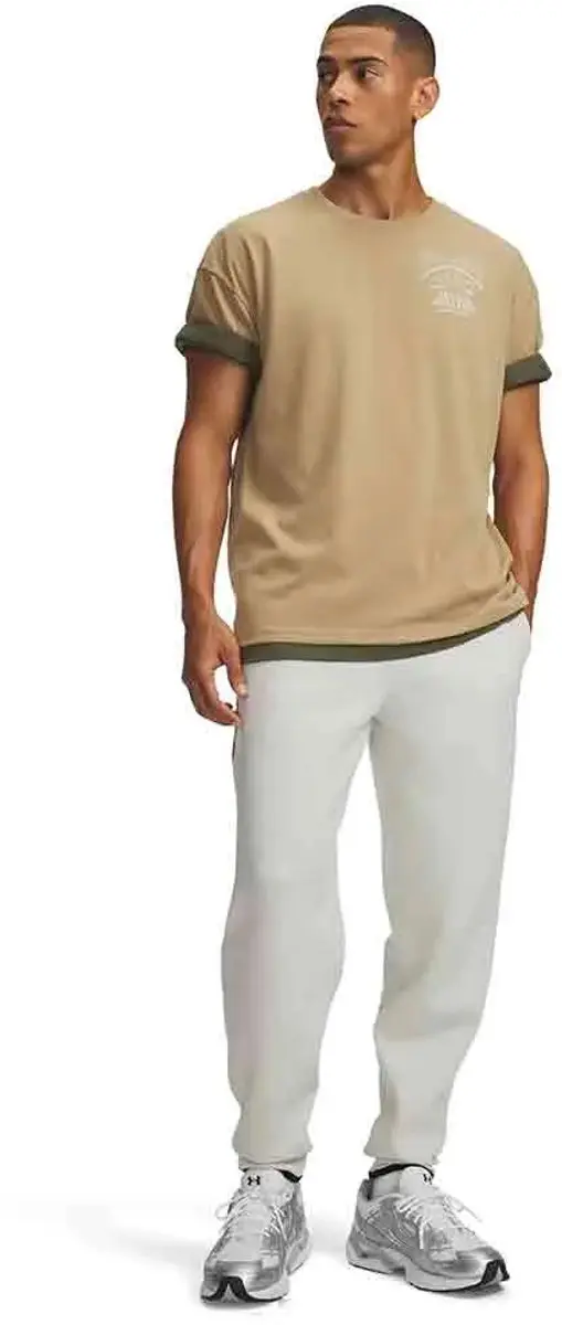 Under Armour Unstoppable Fleece Joggingbroek M - Wit