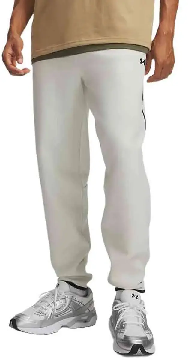 Under Armour Unstoppable Fleece Joggingbroek M - Wit