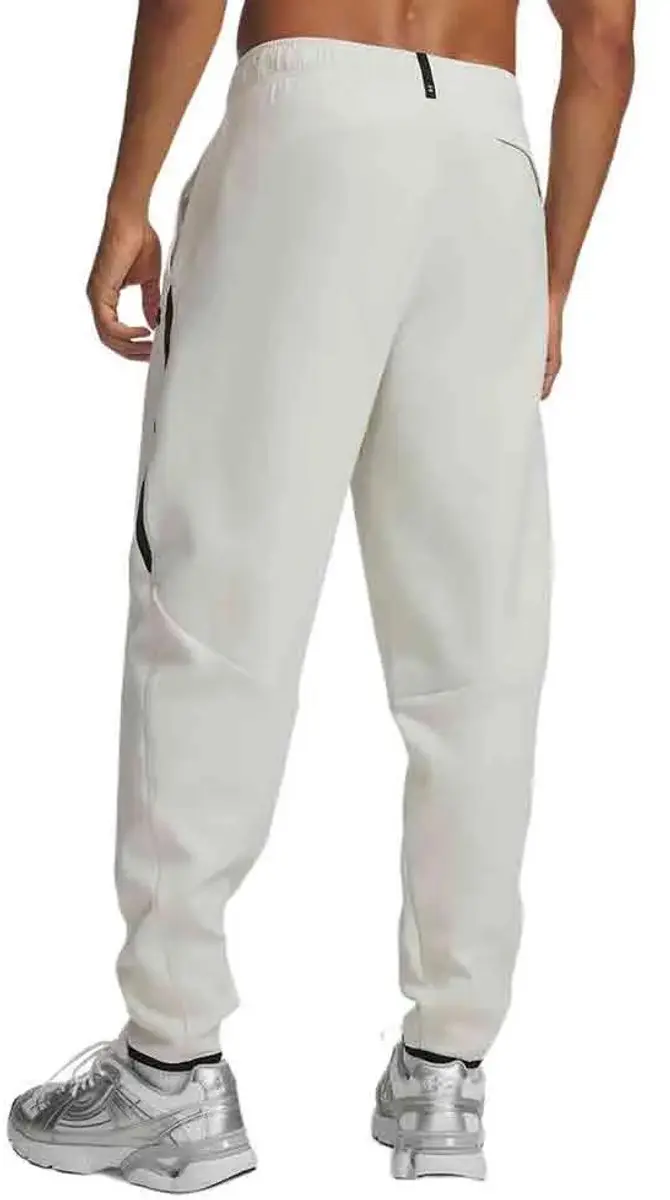 Under Armour Unstoppable Fleece Joggingbroek M - Wit