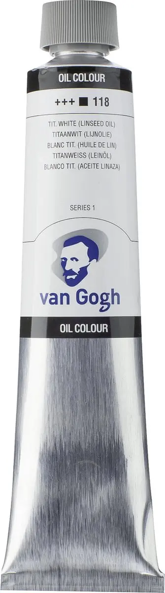 Van Gogh Olieverf Tube 200ml Titaanwit