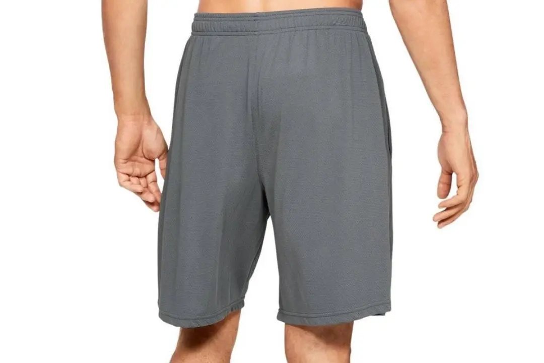 Under Armour UA Tech Mesh Shorts Heren - Maat S - Grijs