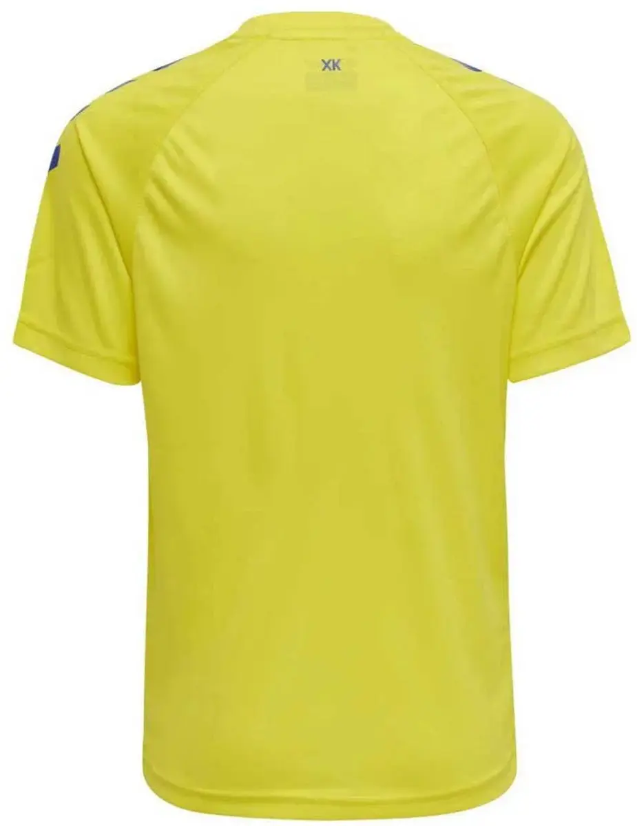 Hummel Core XK Poly T-shirt - 128 cm - Geel