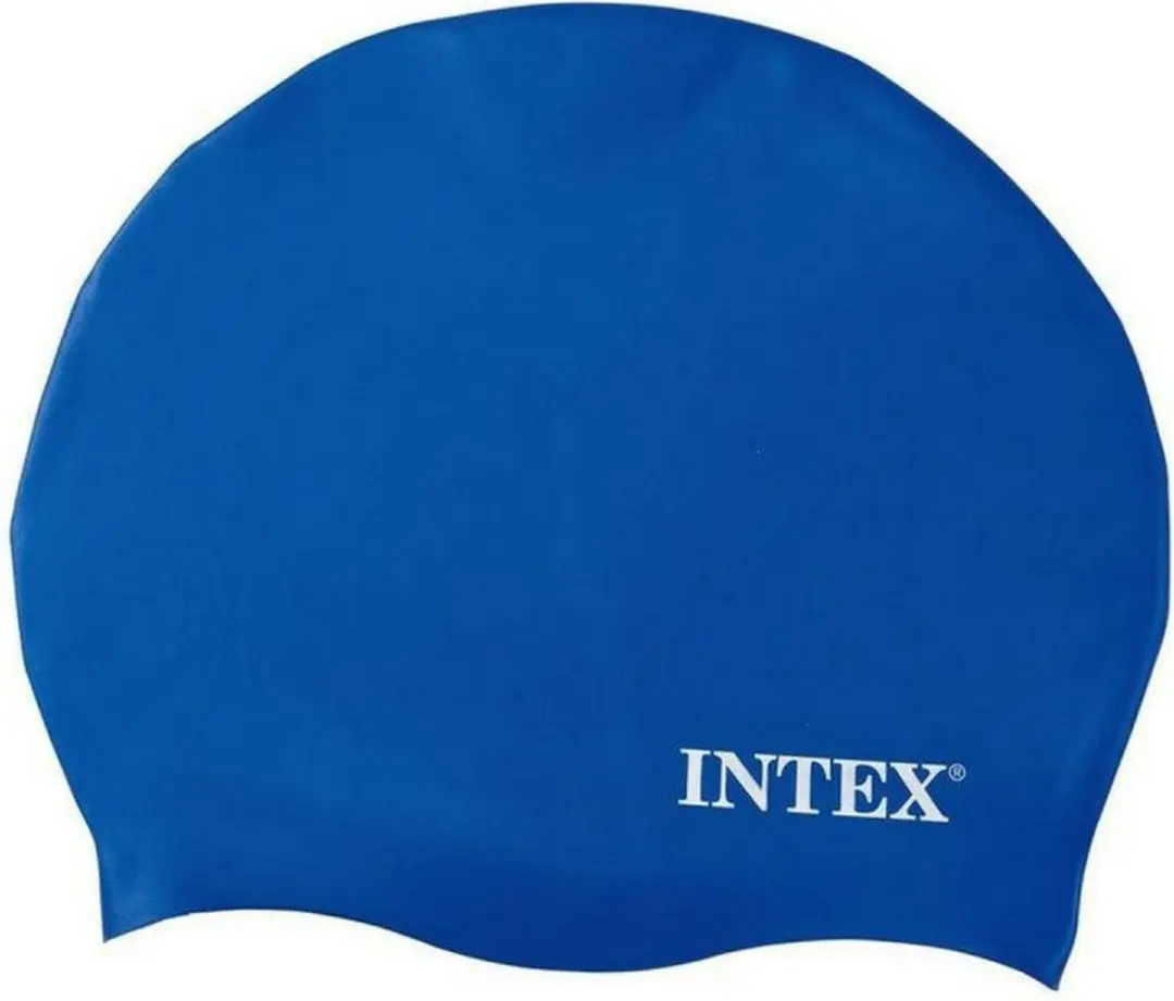 Intex Silicone Zwemcap - One Size - Blauw