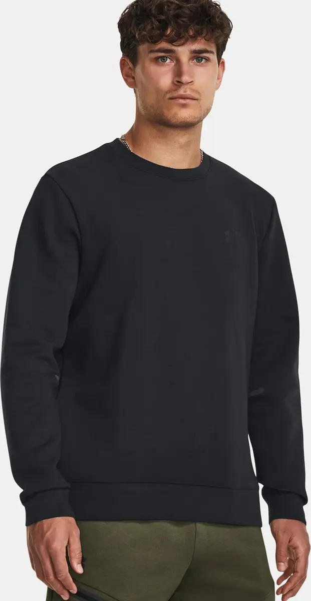 Under Armour Unstoppable FLC Crew - XXL - Zwart