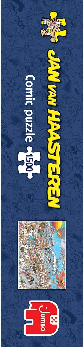 Jan van Haasteren Op het strand Legpuzzel - 1500 Stuks - Meerkleurig - afbeelding 6 van 6