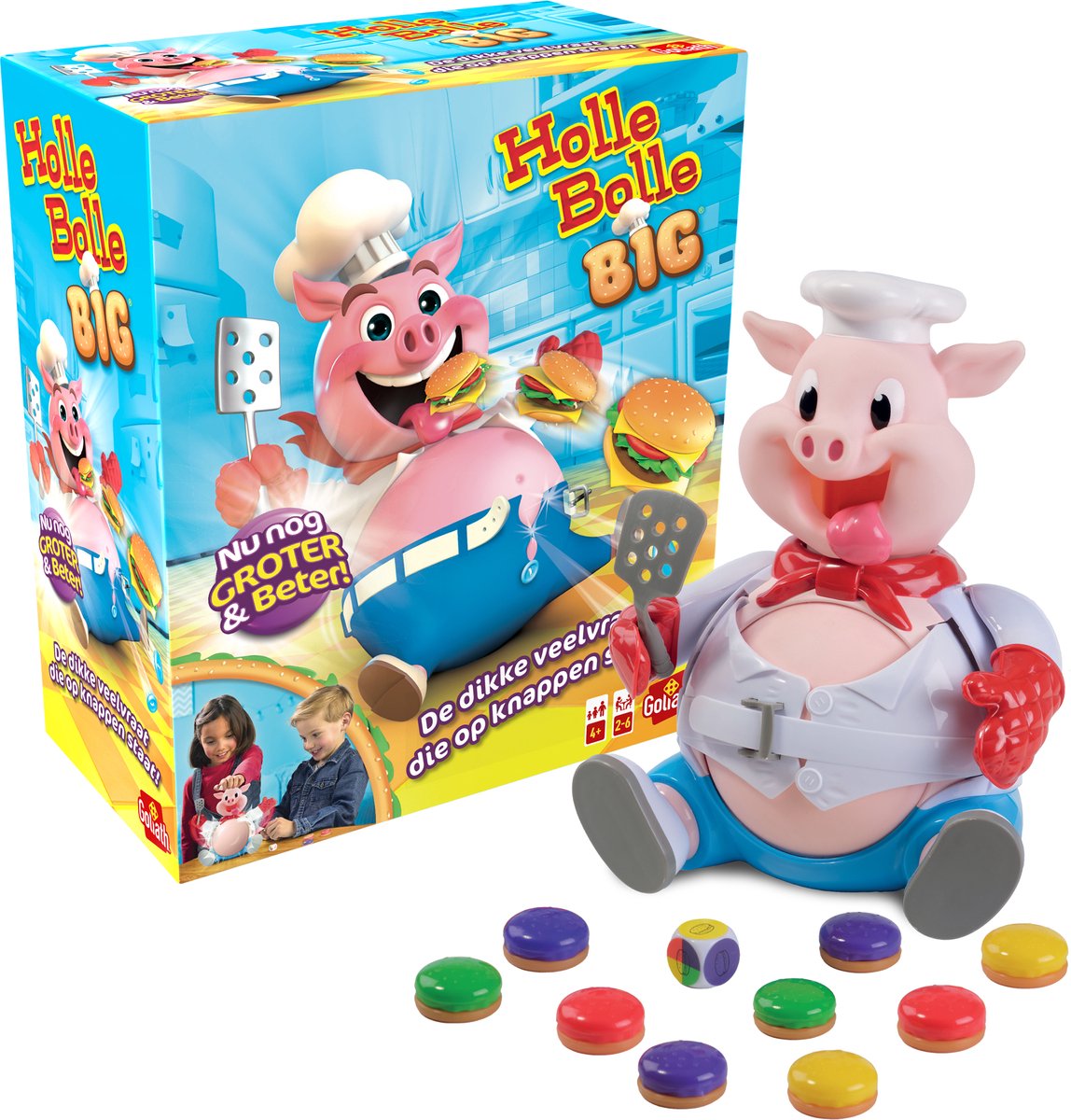 Goliath Holle Bolle Big (NL) - Actiespel - Kinderspel