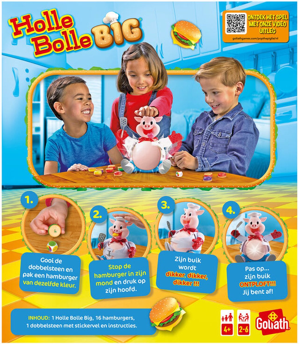 Goliath Holle Bolle Big (NL) - Actiespel - Kinderspel