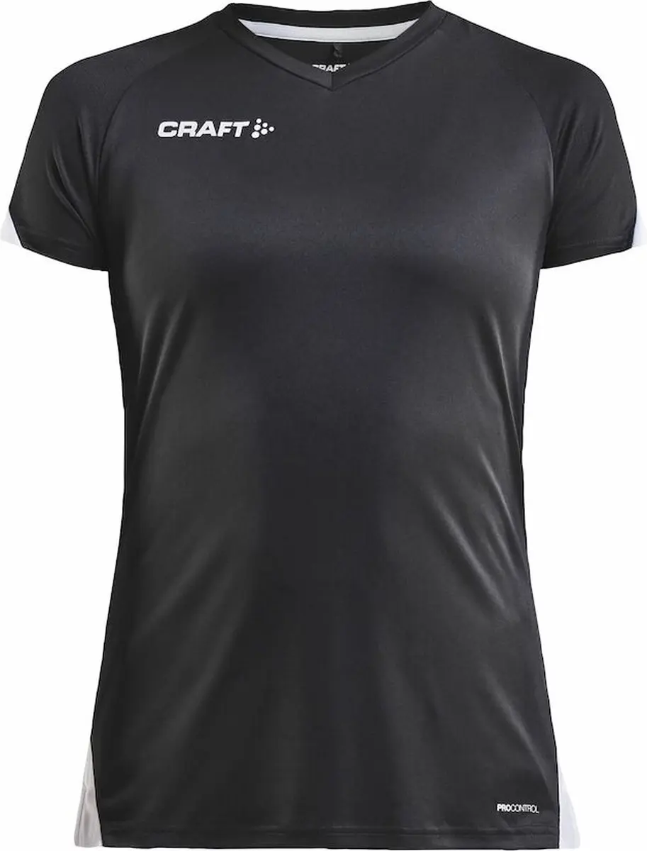 Craft Pro Control Impact SS Tee 1908229 - Zwart/Wit - S