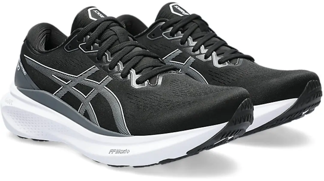 ASICS Gel-Kayano 30 Hardloopschoenen - 37 Dames - Zwart/Wit - afbeelding 6 van 6