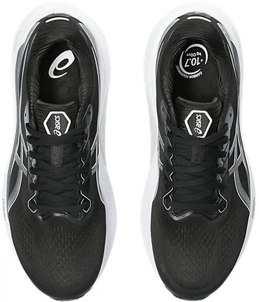 ASICS Gel-Kayano 30 Hardloopschoenen - 37 Dames - Zwart/Wit