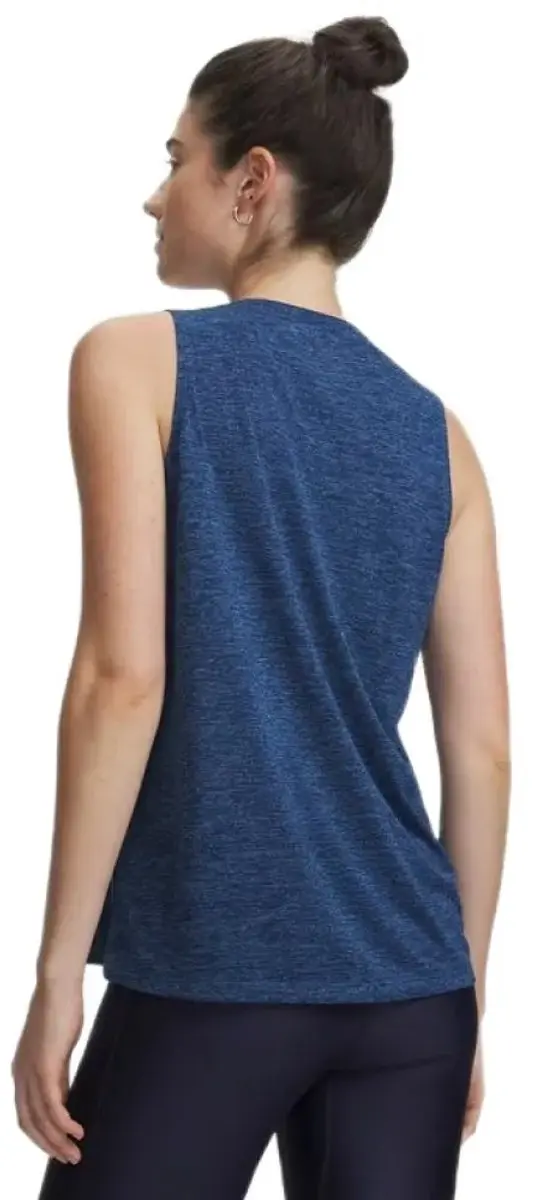 Under Armour Tech Twist Mouwloos T-shirt - S - Blauw