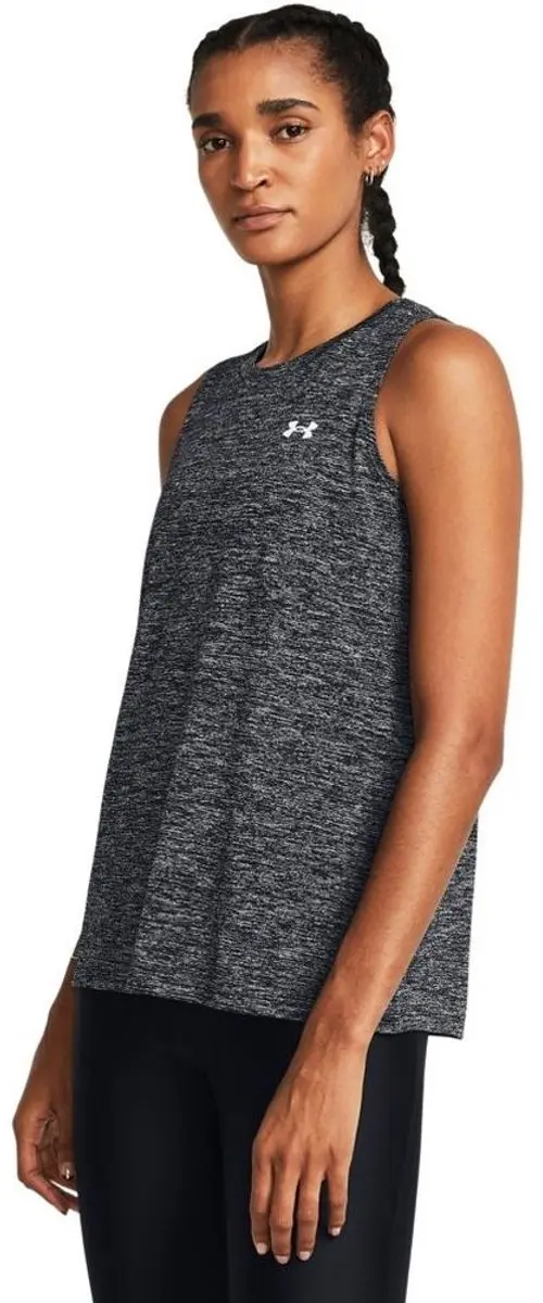 Under Armour Tech Twist Tanktop Dames XS - Zwart