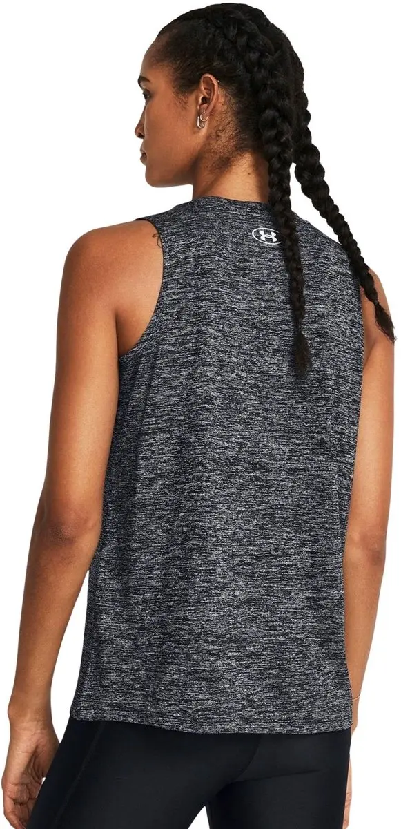 Under Armour Tech Twist Tanktop Dames XS - Zwart