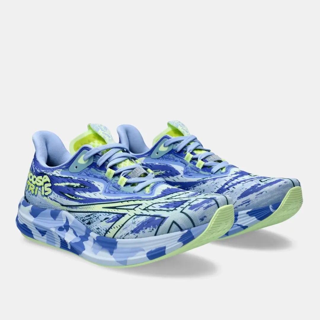 ASICS Noosa Tri 15 Hardloopschoenen - 39.5 - Blauw/Geel