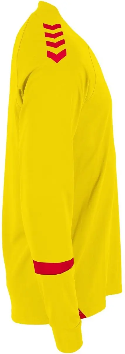 Hummel Fyn Voetbalshirt Lange Mouw Heren - Geel