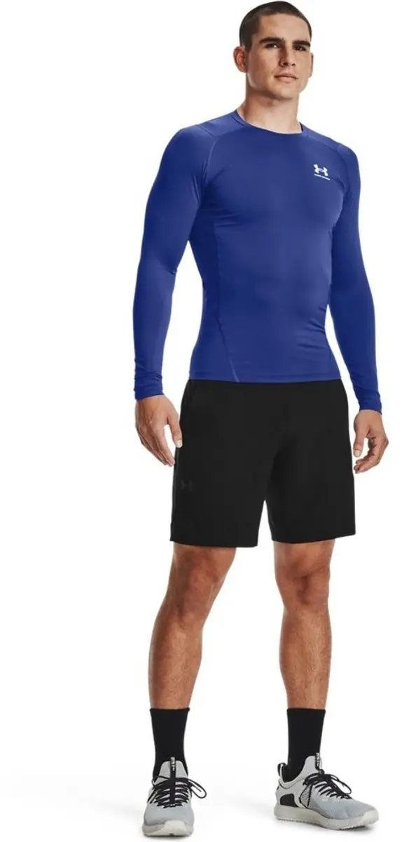 Under Armour HeatGear Heren Sportshirt XXL - Blauw